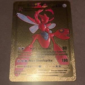 Sizor Vmax Pokemon Super rare